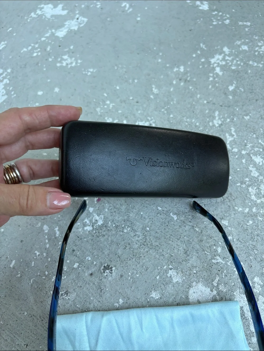 Valentino 3010 blue camouflage glasses